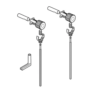 GROHE Befestigungssatz 49509 für Cube Keramik Wand-Tiefspül-WC – Bild 4