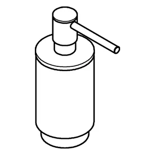 GROHE Seifenspender Selection 41028 für Halter 41027 nickel – Bild 4