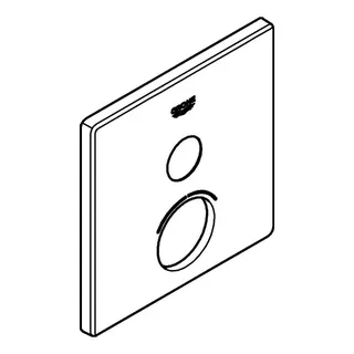 GROHE Rosette 46994 für SmartControl chrom – Bild 3