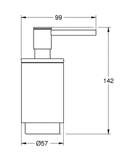 GROHE Seifenspender Selection 41028 für Halter 41027 warm sunset gebürstet – Bild 5