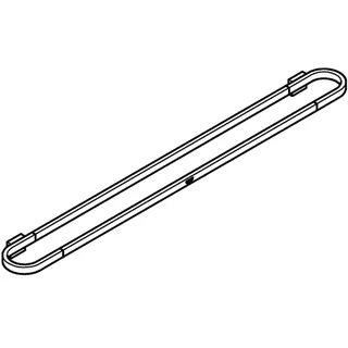 GROHE Badetuchhalter Selection 41058 800mm nickel gebürstet – Bild 4