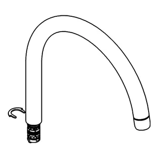 GROHE Auslauf 13043 velvet black – Bild 3