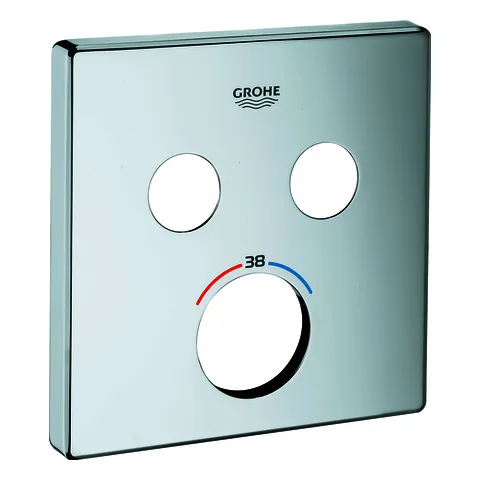 GROHE Rosette 49039 für SmartControl UP-THM mit 2 ASV chrom