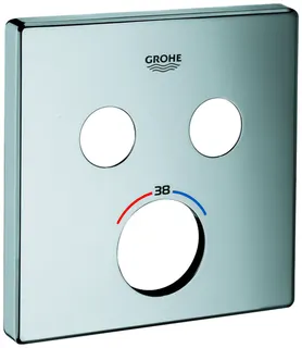 GROHE Rosette 49039 für SmartControl UP-THM mit 2 ASV chrom – Bild 2