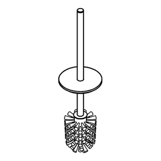 GROHE Ersatzbürste 40951 für Toilettenbürstengarnitur chrom – Bild 4