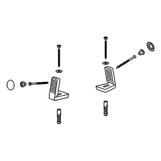 GROHE Befestigungssatz 49516 für Stand-Bidet/-WC – Bild 4