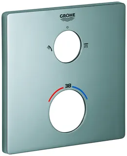 GROHE Rosette 49078 für Thermostat-Fertigmontagesets chrom