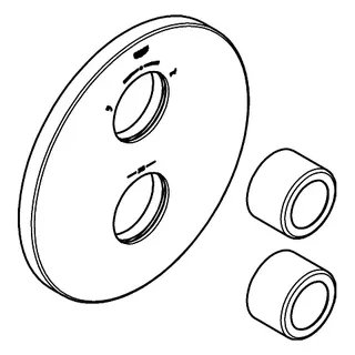 GROHE Rosette 47810 supersteel – Bild 3