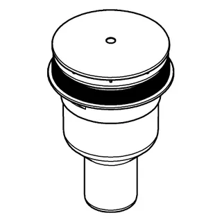 GROHE Ablaufgarnitur 49533 für Duschwanne Abgang senkrecht chrom – Bild 3