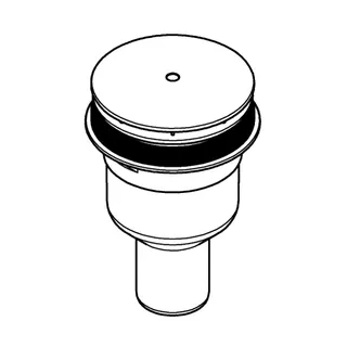 GROHE Ablaufgarnitur 49533 für Duschwanne Abgang senkrecht chrom – Bild 4