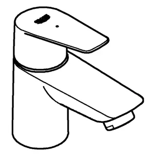 GROHE Standventil BauEdge 20421_1 XS-Size Einlochmontage chrom – Bild 4