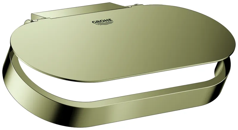 GROHE WC-Papierhalter Selection 41069 mit Deckel nickel
