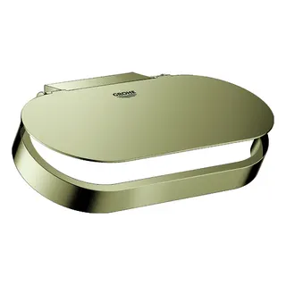 GROHE WC-Papierhalter Selection 41069 mit Deckel nickel – Bild 2