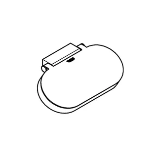 GROHE WC-Papierhalter Selection 41069 mit Deckel nickel – Bild 3