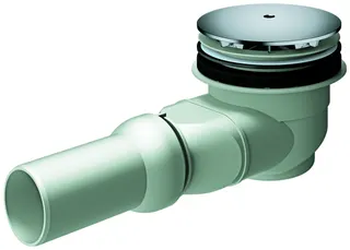 GROHE Ablaufgarnitur 49534 für Duschwanne Abgang waagerecht chrom – Bild 2