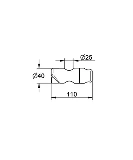 GROHE Gleitelement 440574 für Eichelberg Pur Set / Basic Set Brausestangen chrom – Bild 5