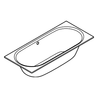 GROHE Einbau-Badewanne Essence 39620 EasyClean alpinweiß – Bild 4