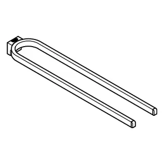 GROHE Handtuchhalter Selection 41059 2-armig nickel – Bild 4