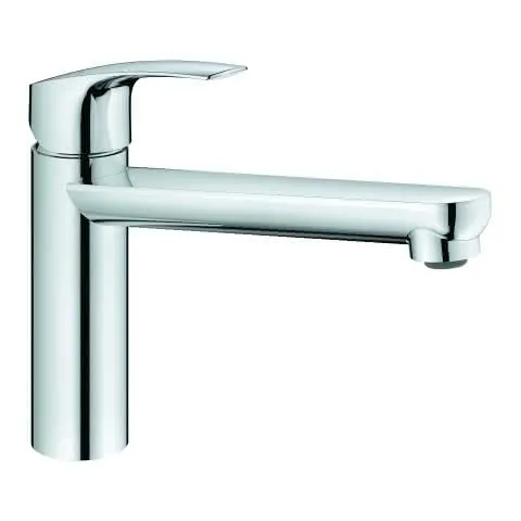 GROHE EH-SPT-Batterie Eurosmart 30463 mittelhoher Auslauf chrom