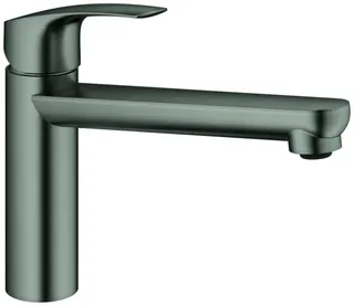GROHE EH-SPT-Batterie Eurosmart 30463 mittelhoher Auslauf supersteel – Bild 2