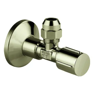 GROHE Eckventil 22037 1/2x3/8'' Rosette Metallgriff nickel
