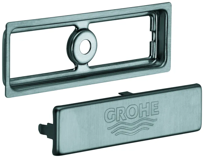GROHE Abdeckelement 42578 für Küchenspüle edelstahl