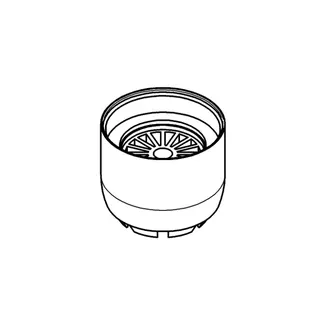 GROHE Strahlregler 440447 für Eichelberg Innengewinde M 22 x 1 chrom – Bild 2