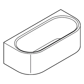 GROHE Vorwand-Badewanne Essence 39622 alpinweiß – Bild 3