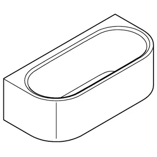 GROHE Vorwand-Badewanne Essence 39622 alpinweiß – Bild 4