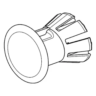GROHE Verschlusskappe 49016 für Euro-Keramik WC-Kombination alpinweiß – Bild 3