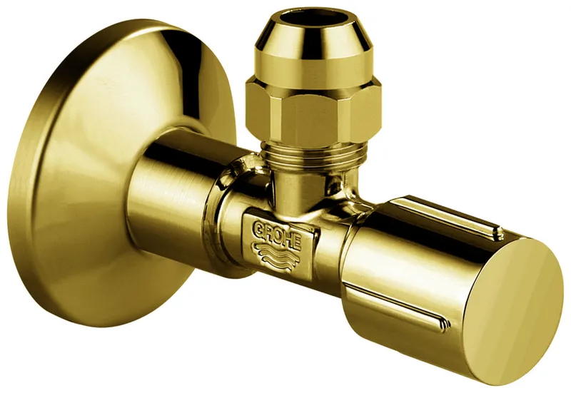 GROHE Eckventil 22037 1/2x3/8'' Rosette Metallgriff cool sunrise