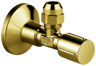 GROHE Eckventil 22037 1/2x3/8'' Rosette Metallgriff cool sunrise