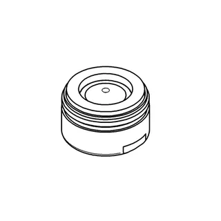 GROHE Laminar-Strahlregler 440442 für Eichelberg Außengewinde M 24 x 1 chrom – Bild 3