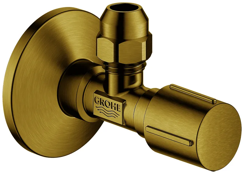 GROHE Eckventil 22037 1/2x3/8'' Rosette Metallgriff cool sunrise gebürstet