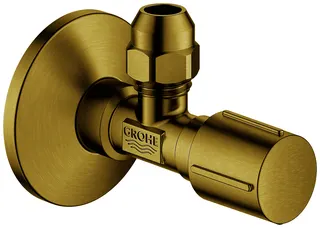GROHE Eckventil 22037 1/2x3/8'' Rosette Metallgriff cool sunrise gebürstet