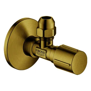 GROHE Eckventil 22037 1/2x3/8'' Rosette Metallgriff cool sunrise gebürstet – Bild 2