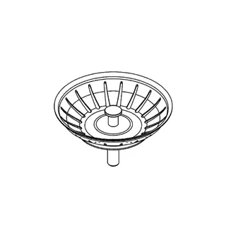 GROHE Stopfen 42580 für Küchenspüle edelstahl – Bild 3