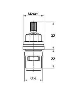 GROHE Oberteil 440441 90 Grad für Eichelberg Standventil chrom – Bild 4