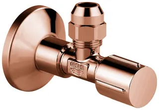GROHE Eckventil 22037 1/2x3/8'' Rosette Metallgriff warm sunset