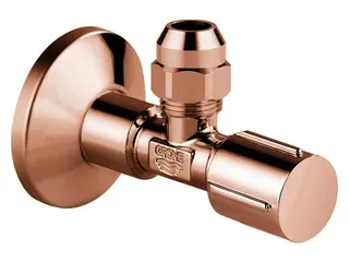 GROHE Eckventil 22037 1/2x3/8'' Rosette Metallgriff warm sunset – Bild 2