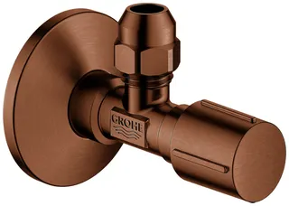 GROHE Eckventil 22037 1/2x3/8'' Rosette Metallgriff warm sunset gebürstet – Bild 2