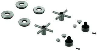 GROHE Kreuzgriff 48406 für Atrio 2 STK supersteel – Bild 2