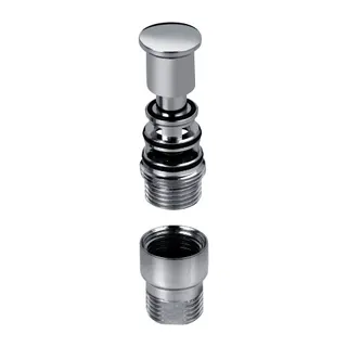 GROHE Aufputz-Umstellung 440439 vertikal für Eichelberg Armaturen chrom