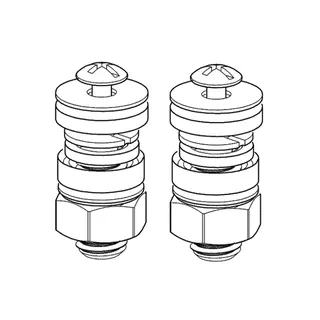 GROHE Befestigungsschraube 49022 für WC Kombination chrom – Bild 3