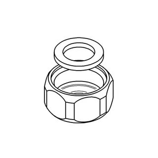 GROHE Verschraubung 440438 für Eichelberg Standventil – Bild 4