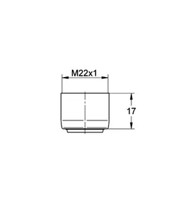 GROHE Mousseur 440437 XtraClean für Eichelberg Innengewinde M 22 x 1 chrom – Bild 4