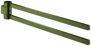 GROHE Handtuchhalter Selection 41063 2-armig schwenkbar nickel gebürstet
