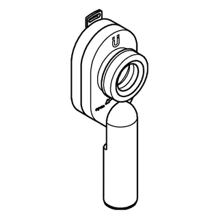 GROHE Urinal-Absaugeformstück 39733 vertikaler Abgang – Bild 4