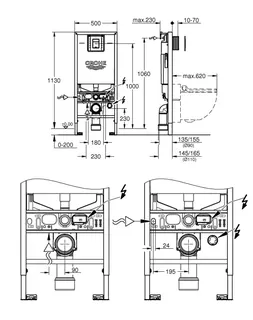 GROHE 3-in-1 Set Rapid SLX 39603 für WC m. Skate C Betätigung S chrom/Wandwinkel – Bild 5