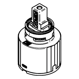 GROHE Kartusche 440435 Keramik 35mm Ecom-Funktion für Eichelberg Armaturen – Bild 2